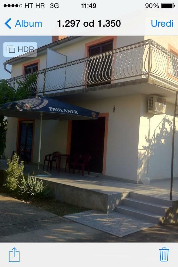Apartmani Jadranka Vodice Exterior foto